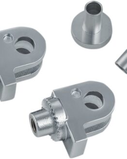 Kuryakyn Splined Peg Adaptor Chrome (Pair) Fits Triumph