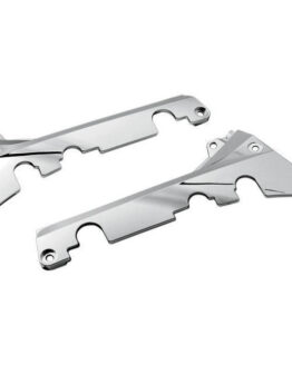 Passenger Floorboard Side Covers Chrome Fits 2001-2017 Honda GL1800