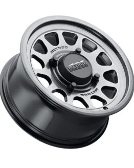 MR414 Bead Grip 15x7 / 5+2/38mm Offset / 4x136 / 106mm CB Graphite Wheel