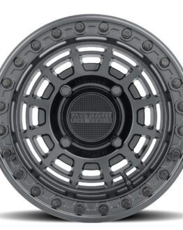 MR415 Beadlock 15x10 / 6+4/25mm / 4x156 / 132 CB MT Black Wheel - GL Black Ring