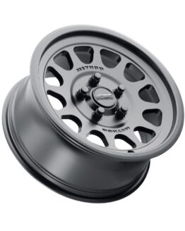 MR414 Bead Grip 15x10 / 6+4/25mm Offset / 5x4.5 / 76mm CB Matte Black Wheel