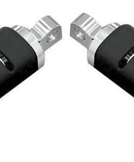 Kuryakyn Trident Small ISO Pegs Chrome with Male Mount Adapters