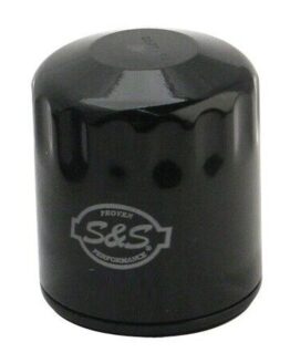 S&S Black Oil Filter for Sportster/Evolution/Shovelhead Models