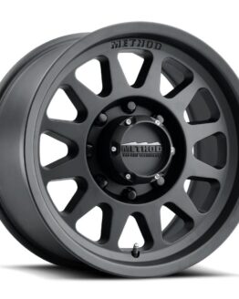 MR704 HD 17x9 18mm Offset 8x6.5 130.81mm CB Matte Black Wheel
