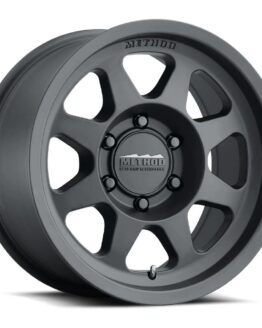 MR701 16x6.5 90mm Offset 6x180 138.9mm CB Matte Black Wheel