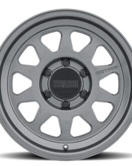 MR316 20x10 / 5x5 BP / -18mm Offset / 71.5mm CB Gloss Titanium Wheel