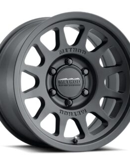 MR703 17x9 / -12mm Offset / 71.5mm Bore / 5x5 BP / 4.8in BS - Matte Black Wheel