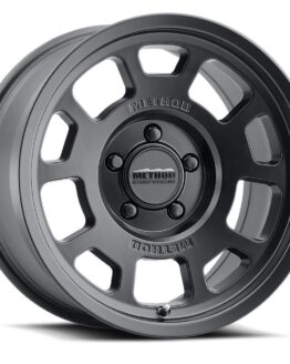 MR705 17x8.5 +35mm Offset 6x5.5 106.25mm CB Matte Black Wheel