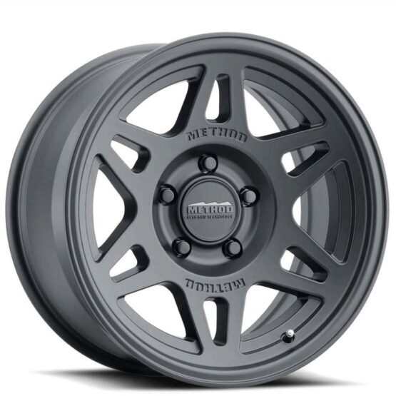 MR706 Bead Grip 17x7.5 30mm Offset 5x108 108mm Matte Black Wheel - Image 2
