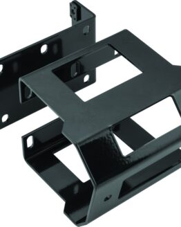 QuadBoss Winch Mount Black Fits 07-10 Suzuki LT-A450X KingQuad 4x4 AXi