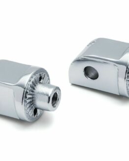 Splined Peg Adapter Kawasaki Front Chrome