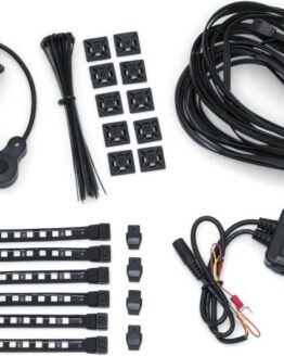 Kuryakyn Nightcrawlers Headlight Kit Black