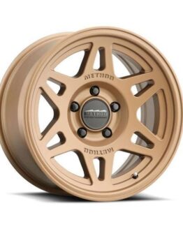 MR706 Bead Grip 17x8.5 0mm Offset 5x5 5mm Method Bronze Wheel