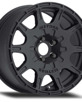 MR502 RALLY 18x8 +38mm Offset 5x4.5 67.1mm CB Matte Black Wheel
