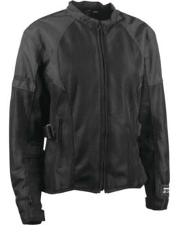 Radar Love Mesh Jacket Black/Black Womens - XS
