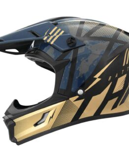 THH T710X Battle Helmet Blue/Gold 2XL Offroad