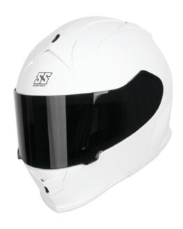 SS900 Solid Speed Helmet Matte White - Medium