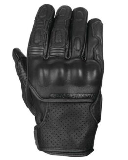 Twist of Fate Leather Gloves Black - Large
