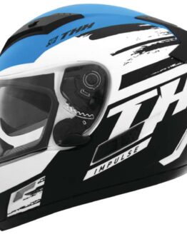 THH TS-80 Impulse Full Face Helmet Black/Blue XS