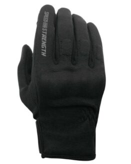 Speed Society Gloves Black Womens - Large