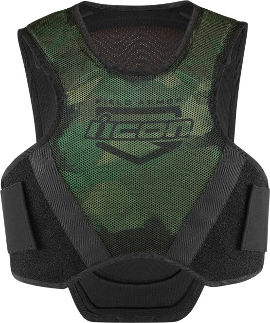 ICON Field Armor Softcore Vest M/L Black/Green