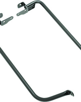 HardDrive Saddlebag Support Bracket Kit Black For Harley Touring