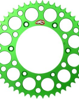Rear Sprocket Grooved - Green 520-49 Teeth