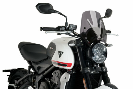 Puig New Generation Windscreen Dark Smoke For Triumph Trident 660