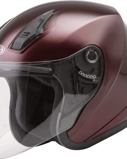 GMAX OF-17 Open-Face Helmet Wine Red Large