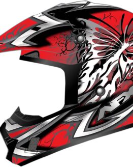 FX-17 Butterfly Helmet Matte Red X-Large
