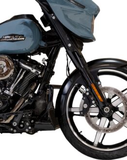 Klock Werks Henry Front Fender Kit Black 21in For Harley CVO 2024+