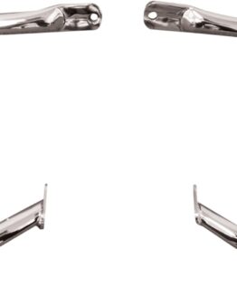 Drag Specialties Big Buffalo Saddlebag Bars Chrome For Harley FLH/FLT