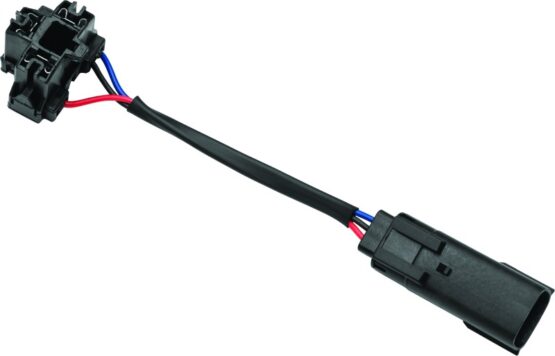 Headlight Wiring Adapter Black by Kuryakyn Fits Indian