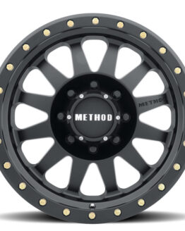 MR304 Double Standard 17x8.5 0mm Offset 8x170 130.81mm CB Matte Black Wheel