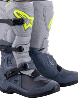 Alpinestars Tech 3 Boots Dark Grey Light Grey Black US 7 Adult