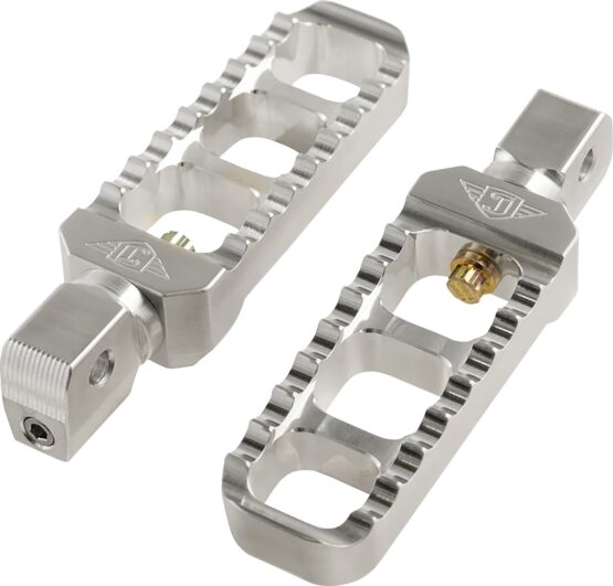 Joker Machine Serrated Passenger Footpegs Raw For Indian Scout
