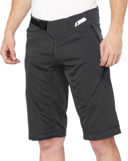 100% Men's Airmatic Shorts Charcoal Size 32