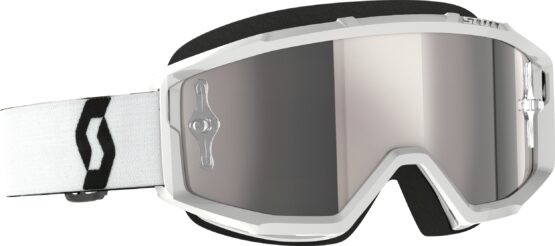 Scott Primal Goggle White Silver Chrome Works