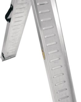 7 Foot Folding Loading Ramp - 6" Wide, Straight V-Style, 400 Lb Capacity