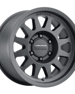 MR704 17x8.5 0mm Offset 8x170 130.81mm CB Matte Black Wheel