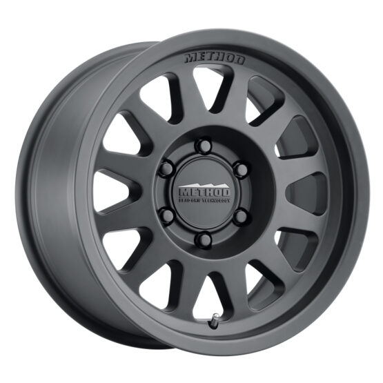 MR704 17x8.5 0mm Offset 8x170 130.81mm CB Matte Black Wheel