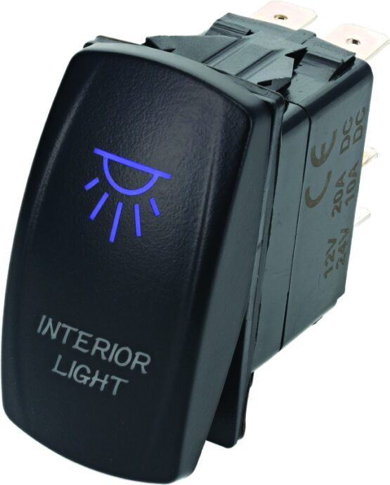 DragonFire Racing Lighted On/Off Switch Blue LED