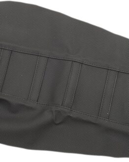 6-Rib Water Resistant Seat Cover - Black