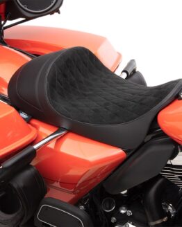 Diamond Faux Suede EZ-On 2-Up Seat Low & Forward