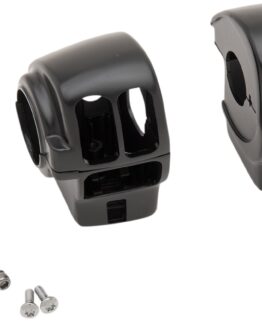 Drag Specialties Handlebar Switch Housing Kit Black For Harley FLHX Street Glide