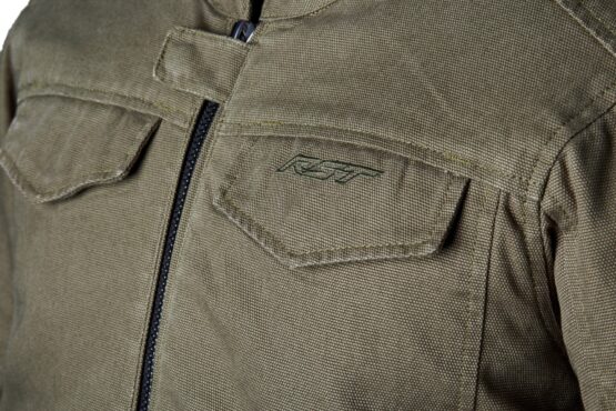 RST IOM TT Crosby 2 CE Jacket Olive 3XL - Image 2