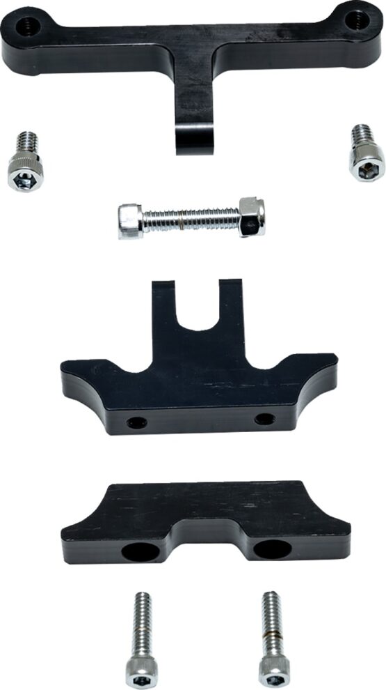 Burly Brand Speedometer Relocation Kit Black For Harley-Davidson - Image 2