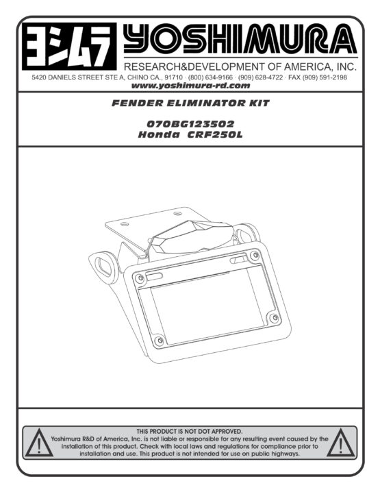 Fender Eliminator Kit - Image 2