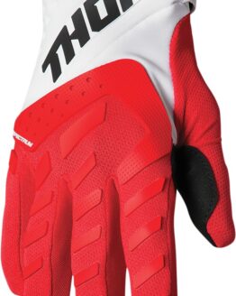 Thor Youth Spectrum Gloves 2XS Red/White