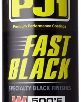 PJ1 Fast Black 500F Wrinkle Engine Paint 11oz Aerosol